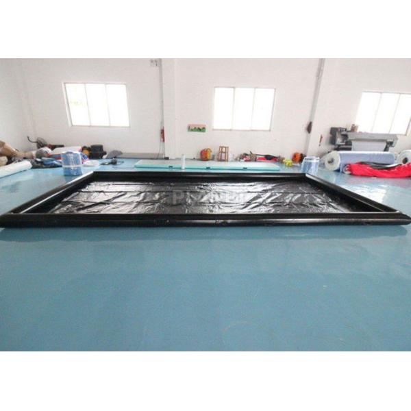 Пусковые площадки мойки брезента PVC EN14960 водоустойчивые раздувные