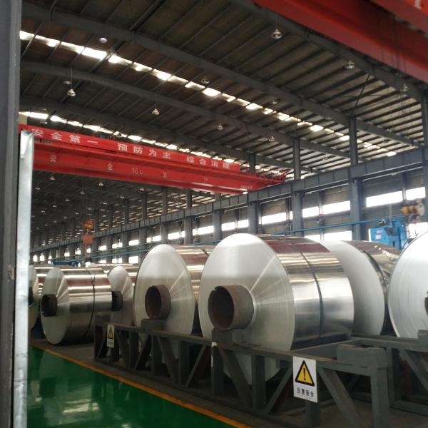 Industrial Aluminum Foil Jumbo Roll , Industrial Aluminium Foil Evaporator Heater CAC Oil Cooler