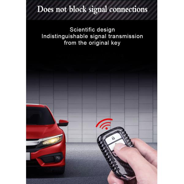 Ключ волокна углерода Хонда большой сопротивляемости ударам напечатанный логотипом обманывает