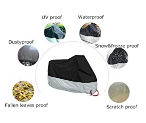 Dustproof Home Storage Organization Waterproof Motorcycle Cover Scooter Protect