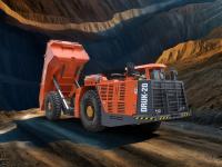 Transbordador de minería subterráneo articulado con capacidad de carga útil de 20 toneladas Minitruck