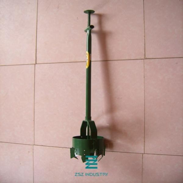 Special Green Ground Screw Anchors Hot Dipped Galvanizing Easy Installation