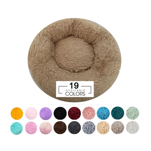 OEM Extra Large Donut Dog Bed 60CM Funny Antiskid Dog Car Seat Cushion