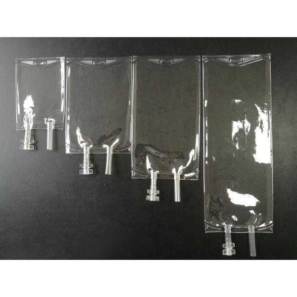Medical empty PVC Infusion Bag normal Saline Sodium Chloride Drip Bag 100ml 250 Cc 500cc Two Ports IV PVC infusion bag
