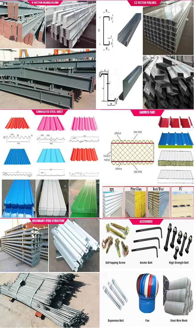 Industrial Style Prefabricated Steel Structure Aircraft Hangars with Customizable Options for Secure Storage