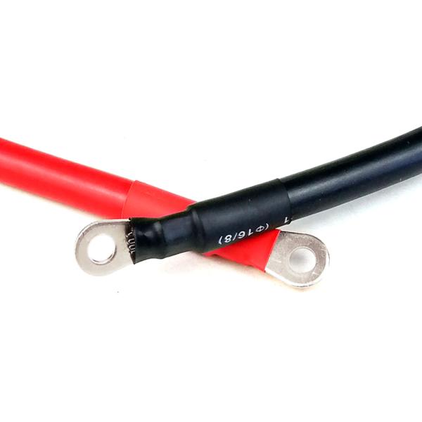4 AWG Battery Connection Cable High Current Copper PVC 300cm 500cm