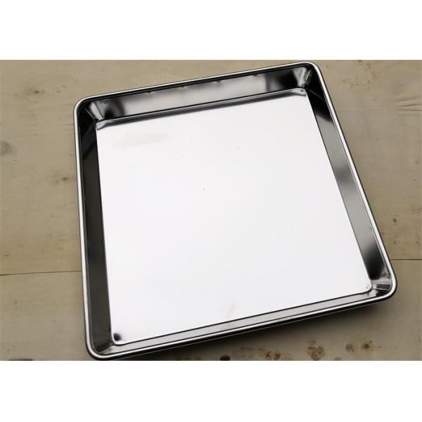 Customizable Food Grade Stainless Steel Baking Tray Oven Baking Pan 0.6mm