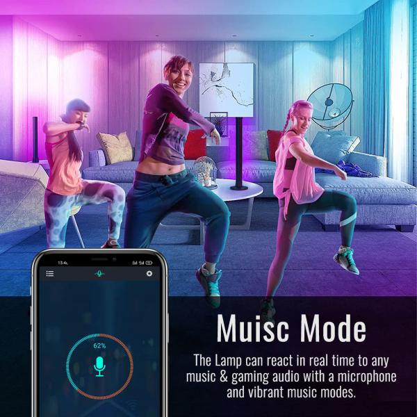 Света Адвокатуры СИД дистанционного управления цвет RGB умного окружающего декоративный