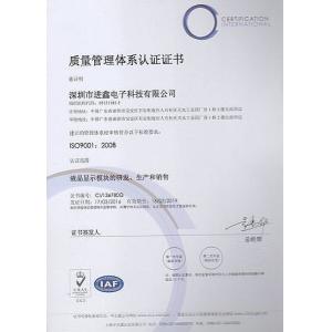 Shenzhen Qihang Electronic Technology Co.,Ltd Certifications