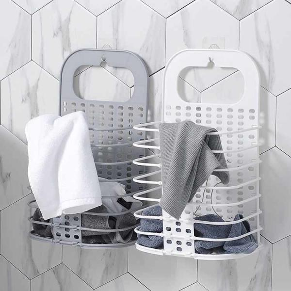 Cesta de lavanderia inodora de tapeçaria, cabaz dobrável durável da lavanderia de Sonsill