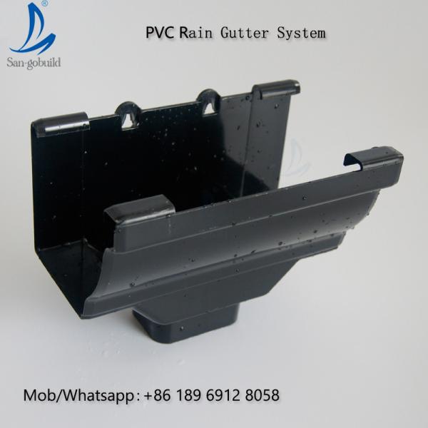 Cheap Price Anti-Corrosion Roofing Plastic Rain Water Gutter Pvc Gutter Drop Outlet