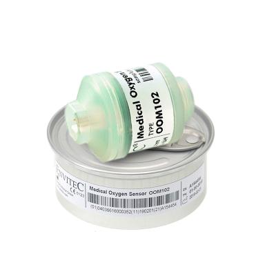 Do sensor médico do oxigênio de OOM102 Envitec compatível branco com o sensor da pilha do O2 MOX-01