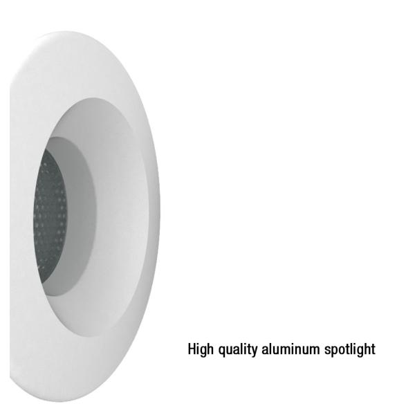 45 Degree 80Ra Recessed Ceiling Spotlights LED 1.5W Colour Changing