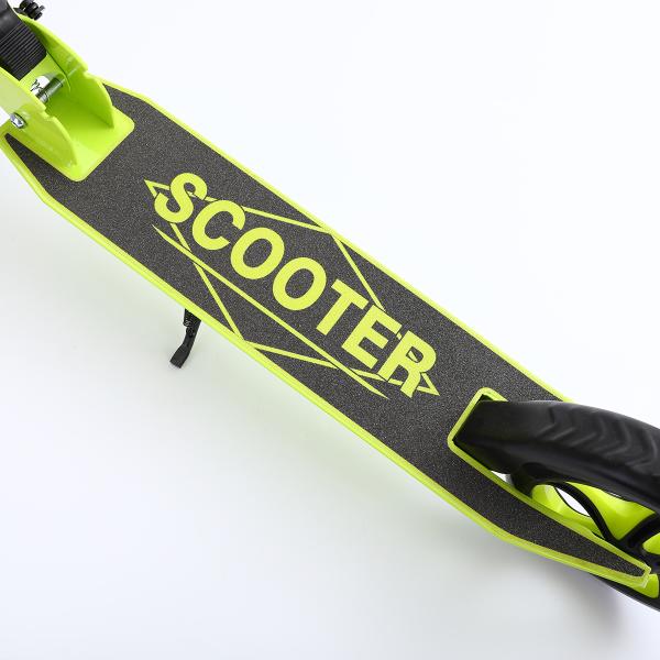 Aluminum Body Adult Kick Scooter with Adjustable Height and Comfortable Suspension