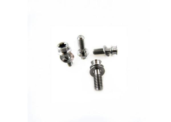 TC4 Titanium Metric Bolts Hex Head W / Washer MTB Ti Bolts For Mountain Bikes