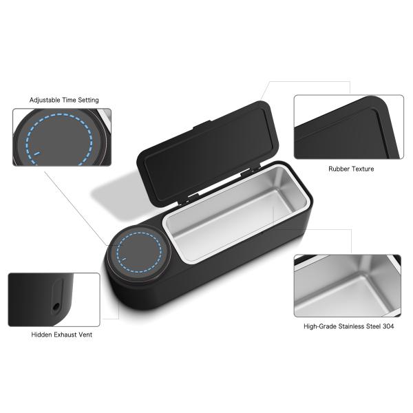 Household Sonic Wave Ultrasonic Cleaner 600ml