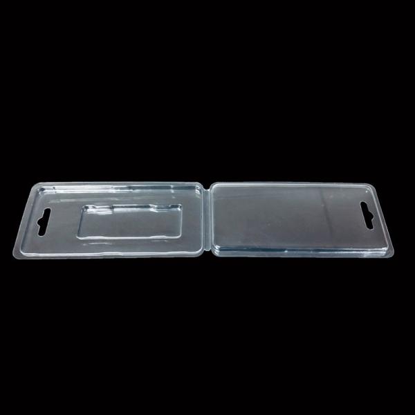 Custom Clear PET Plastic Blister Clamshell Packaging For Memory Card Secure Storage Solution