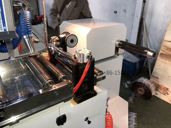 Sleeve Seaming Small Plastic Bag Making Machine With Movable Rewinding Device