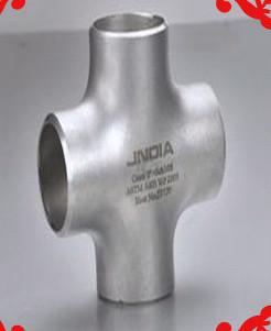 GBT13401 Galvanized Pipe Cross Fitting Butt Welded Pipe Fitting SCH 20