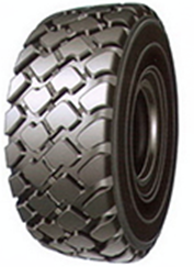 Black Tubeless Radial OTR Tyre 23.5R25 / 26.5R25 For Mining / Construction