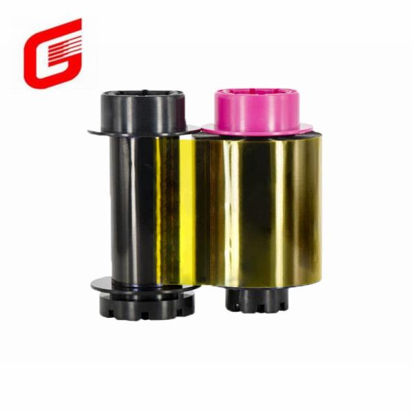 Carton Size 48X35.5X26 cm PR5002-R4C Color Ribbon for NISCA PR-C201 ID Card Printer