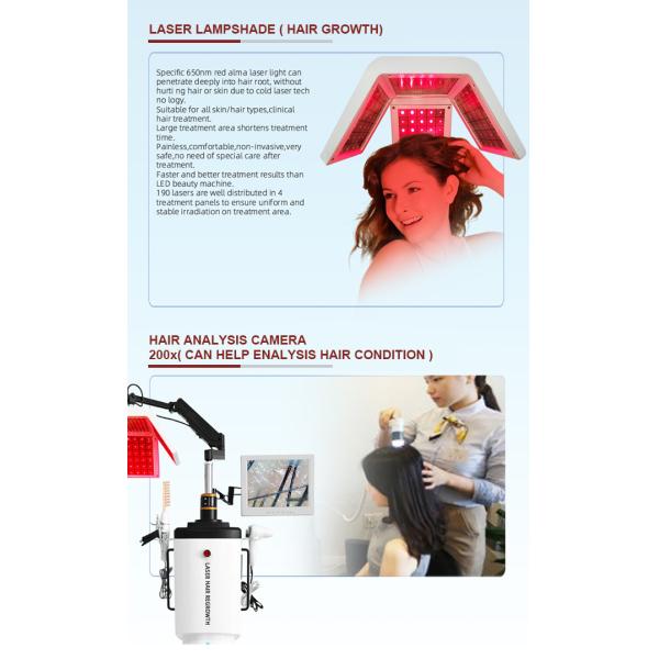 Машина Regrowth волос лазера красного света, прибор роста волос обработки фолликулов