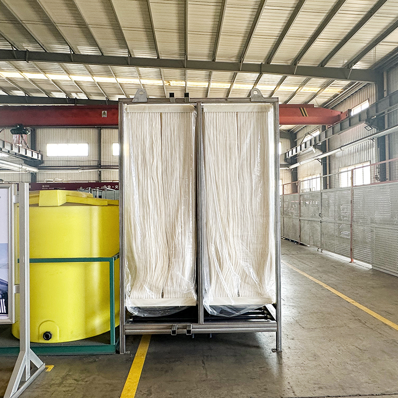 Anti-Fouling PVDF Hollow Fiber MBR Membrane Module with 0.1 Micron Filtration Precision and Outside-In Suction for Wastewater Treatment