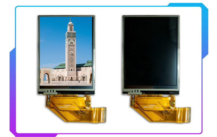 RoHS RGB MCU 2.8 Inch LCD TFT SPI Touchscreen Display Module 240 X 320