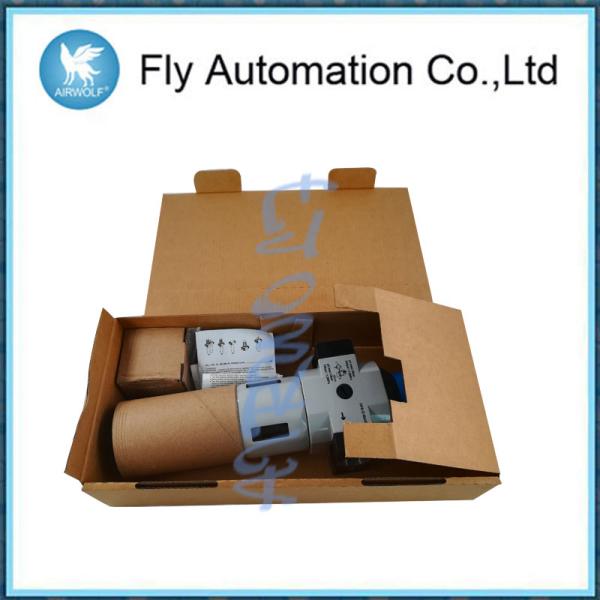 Metal Air Preparation Units 1 Inch Filter Regulators Rotary Knob With Detent