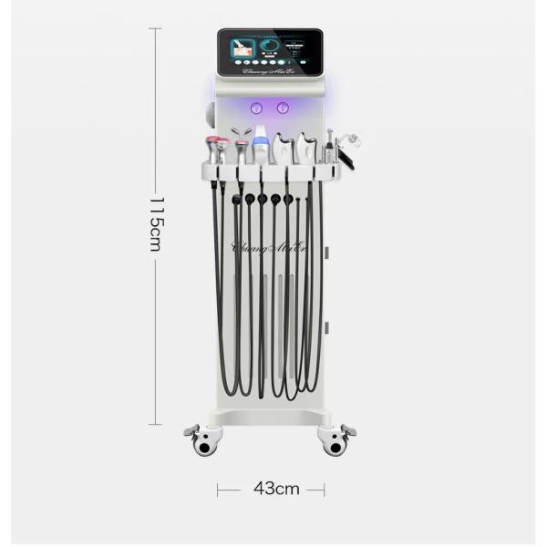 9-в-1 бриллиантовый пилинг-машина с кислородным струем воды для аква дермабразии глубокое очищение Кожа затягивание и лингирование