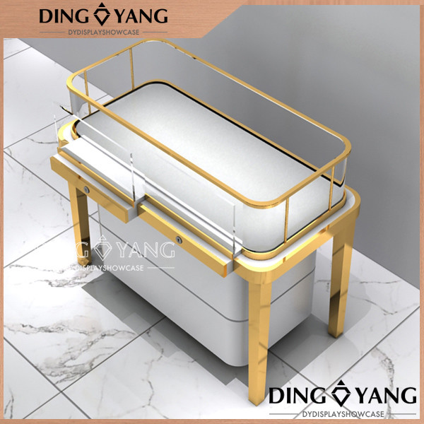 Полностью закрываемые витрины OEM глянцевых ювелирных магазинов