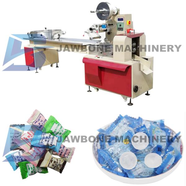 Horizontal Automatic Candy Packing Machine Used For Commodity / Food / Chemical
