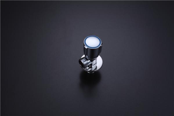 Sanitary Ware Wash Basin Angle Valve With Single ABS Handle Anti Aging J102