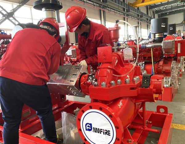 Fire Fighting Double Suction Horizontal Split Case Pump 500 GPM UL Listed