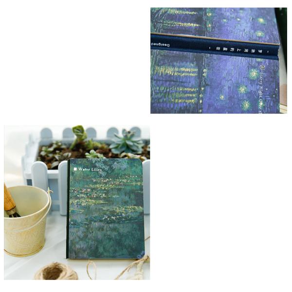 Ретро Ван Гог Масляная живопись Записка художественная литературная записка для продвижения бизнеса