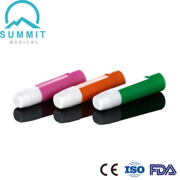 Auto Retractable Needle Safety Lancets 21G 1.8mm 2.2mm 2.8mm For Rapid Test Covid