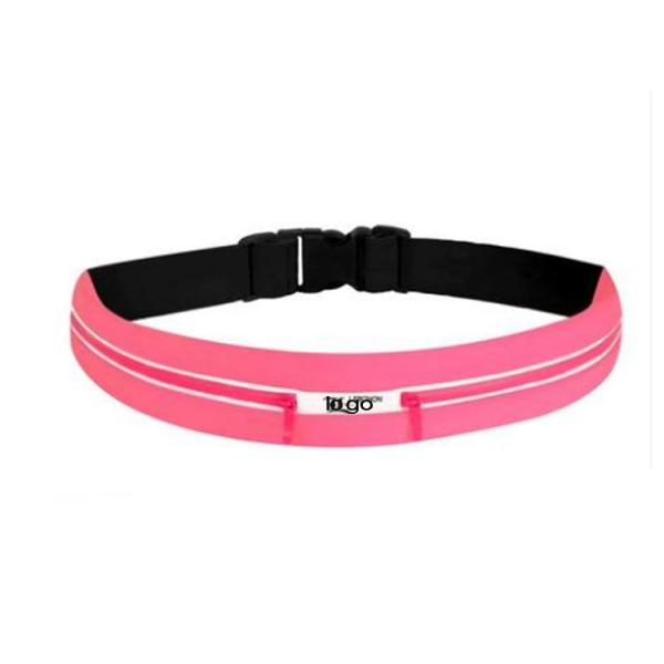 Outdoor running sports ultra-thin invisible mobile phone multi-functional fitness waterproof high stretch belt waist bag