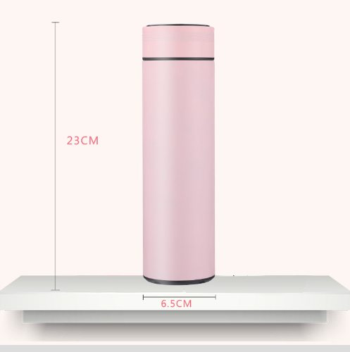 Custom Logo Thermos WITH LID Stainless Steel LED Water Bottle With Temperature Display