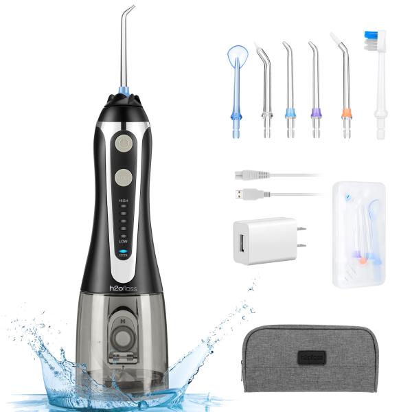 100% Waterproof Aqua Floss Dental Water Jet , Commercial Irrigator For Teeth