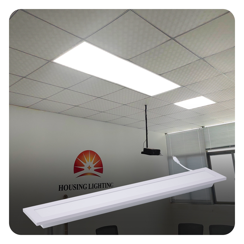 Customizable Sizes LED Panel Light with 50000 Hours Lifespan and 5-Year Warranty for Modern Office Lighting