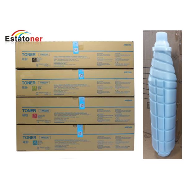 Konica Minolta Bizhub Copier Toner Cartridge TN-622 CMYK Toner Set