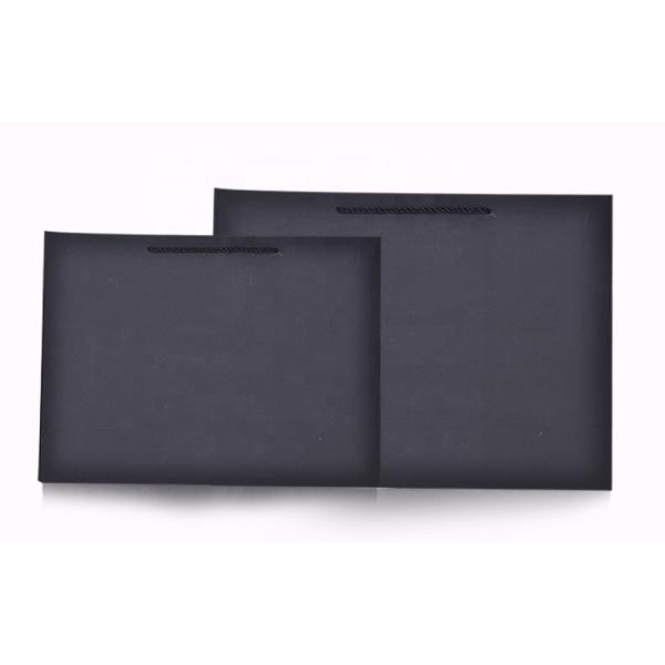 Customized Black Jewelry Paper bags