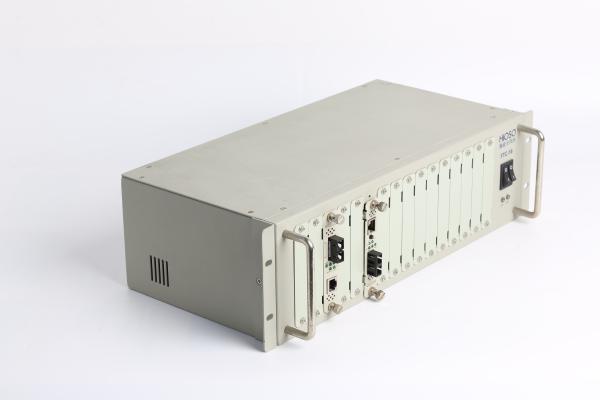 HiOSO White 3U Rack 16 Slots Media Converter Chassis Dual Power Supply Fiber Converter Rack