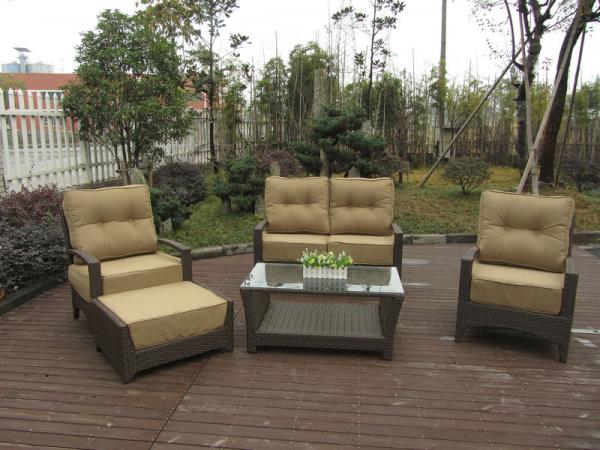  garden rattan sofa         