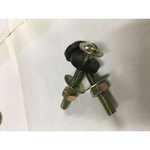 Double Copper Toilet Mounting Hardware , Toilet Tank Mounting Kit Easy Install