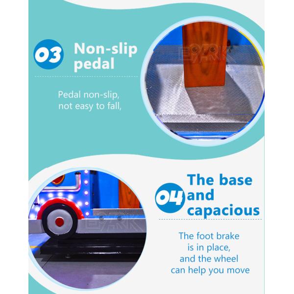 Educational Play Area Led Swing Car Amusement Baby Rocker Rides Toy Game Machine