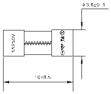 Germany VDE 4x11mm Slow Blow Axial Leaded Miniature Time Delay Glass Tube Fuse T5AL250V 5A 250VAC 500PCS Per Bag