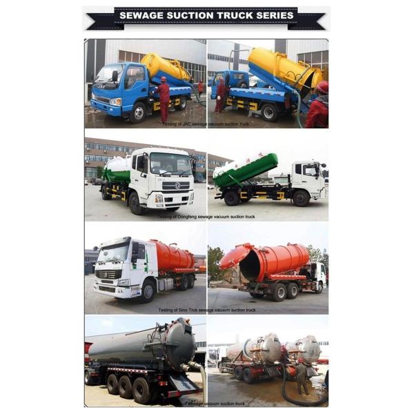 ISUZU 130HP 10cbm mobile sewage suction vehicle vacuum tank slurries sludges sewer sewage suction truck