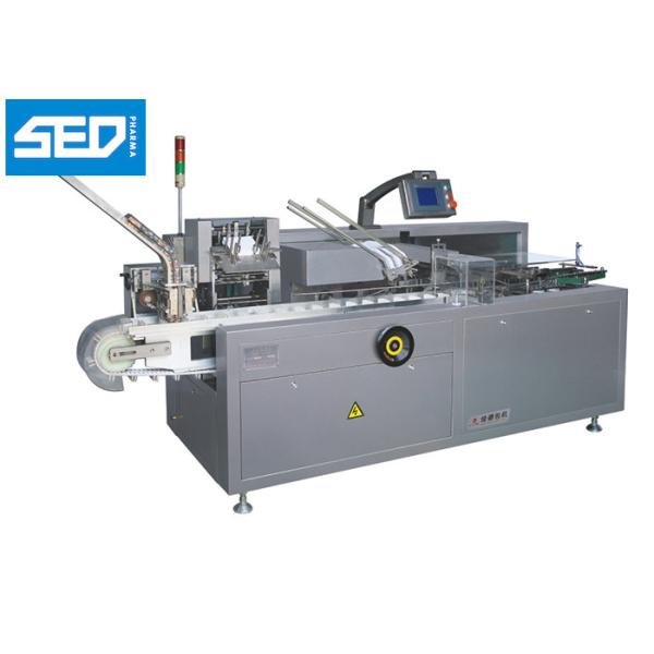 Cartonneur de cartonnage complètement automatique d'emballage de bouteille d'acier inoxydable de machine