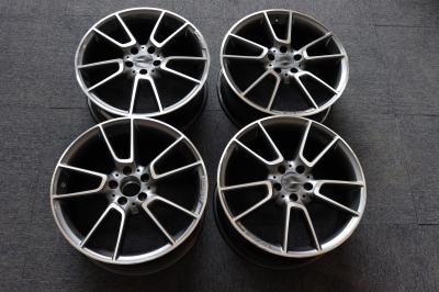 5 Twin Spoke 19 Inch Aluminum Rims , Forged ET33 Automotive Wheel Rims